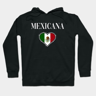 Mexicana Camisetas Mexicanas para Mujer Hoodie